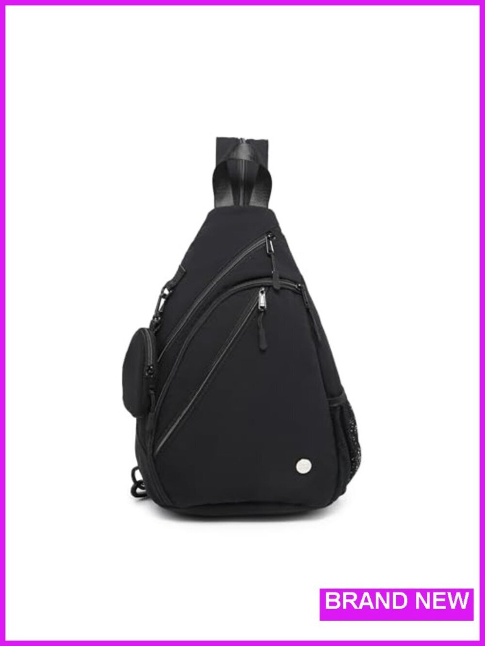 Concealed Carry Crossbody Sling Backpack EDC Travel Hiking Chest Pack Daypack